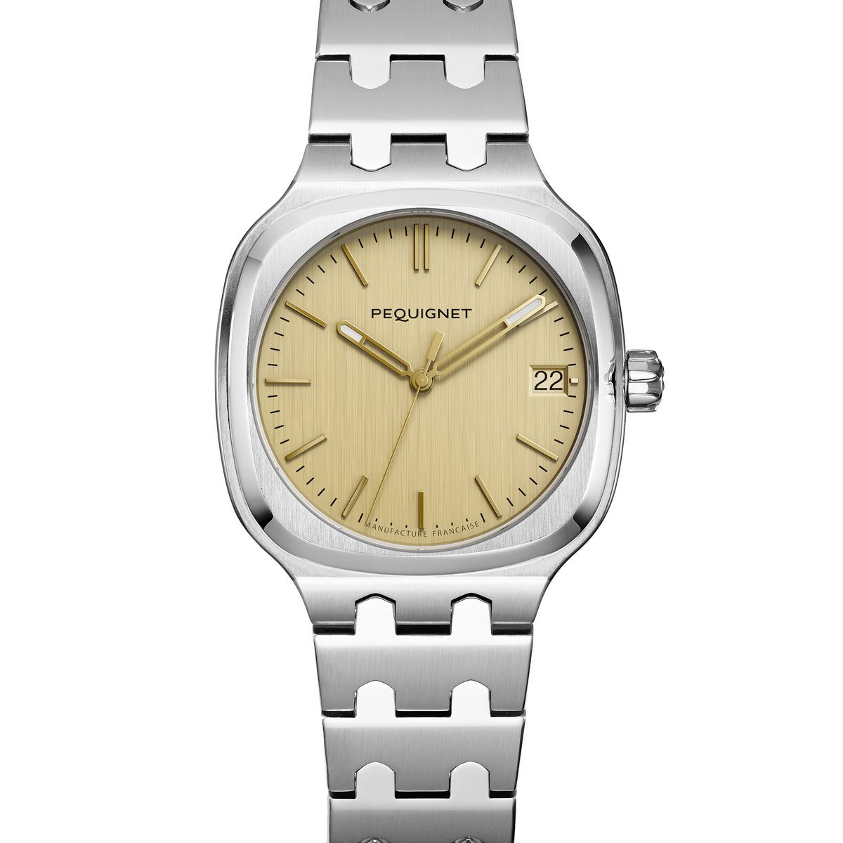 Concorde watch, champagne dial - 36mm | Pequignet Official Website