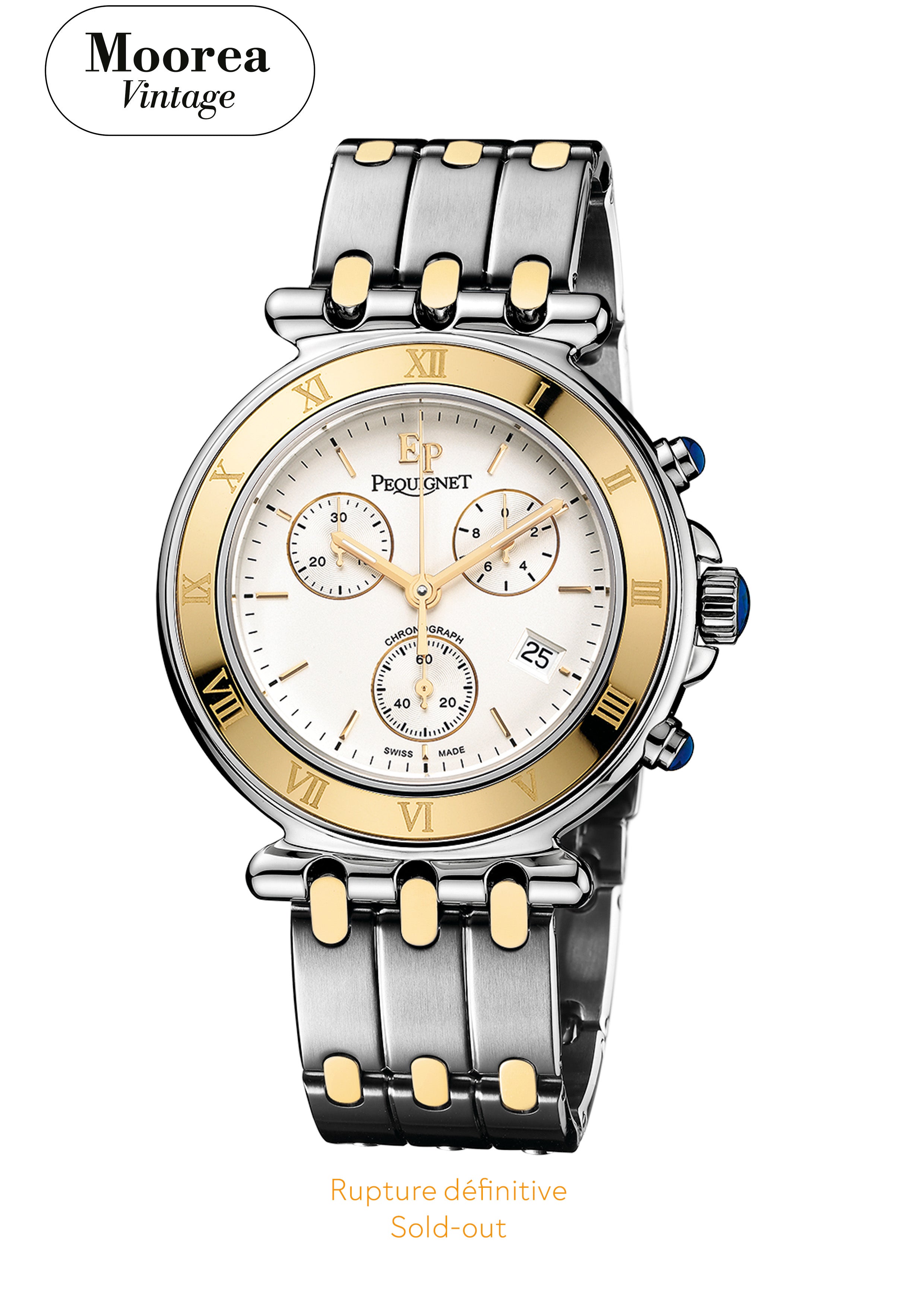 Moorea Vintage: Chrono Quartz watch - Limited edition sold out